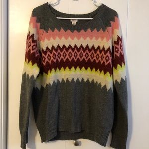 Knit sweater